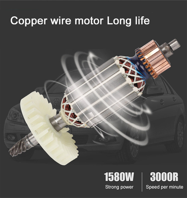 タービン重量 1000W カーメンテナンスの車輪ポリッシャーセット 多用途アクセサリー