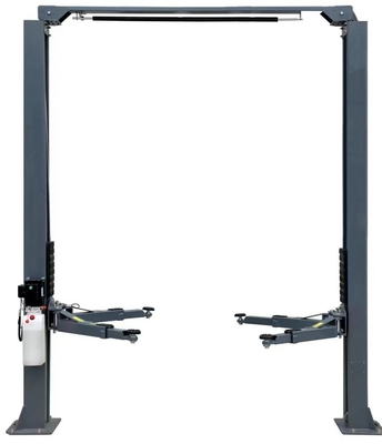 2 ポスト ガレージ ダブルシリンダー ハイドロリック カー ジャック リフト クリア フロア デザイン 4 トン