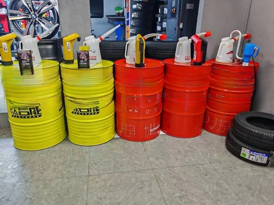 200リットルのドラム プラスチック式ハンドポンプ 垂直設置 0.3l/ストローク 逆ポンプ