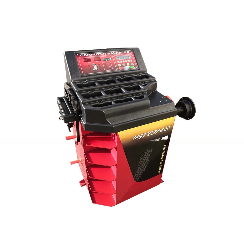 オペレーターのシンプルさ 0.75kw/1.1kw モーターパワー ワークショップ機械のための車輪バランス
